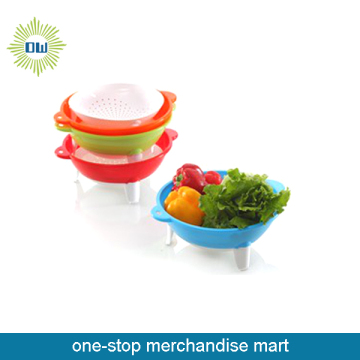 Disposable Plastic Salad Bowl Set
