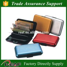 Aluminum Material card guard secure aluminum wallet card wallet
