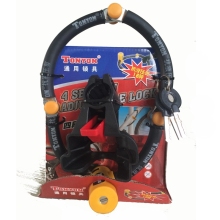 Bicycle lock coded lock bicycle accessories Section four lock Hydraulic shear resistance