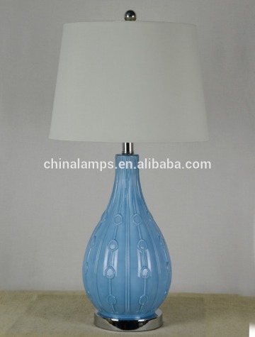 In stock and small MOQ glass reading lamps with round fabric linen lampshade for modern optical shop interior design UL