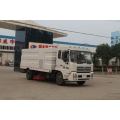 Dongfeng Tianjin 10.7CBM สุญญากาศกวาดถนนรถบรรทุก