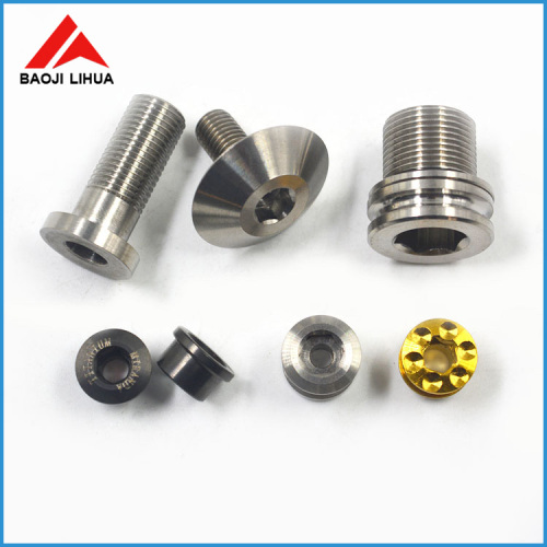 GR2 GR5 high precision low price titanium fastener