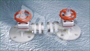 Plastic Tank Liquid Level Indicator, Water Oil Level Indicators For Sulphric Acid Liquid