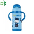 Silicone Desain Kartun Tahan Lama Lengan Vacuum Flask Sleeve