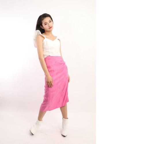 LADIES PENCIL MIDI SKIRT