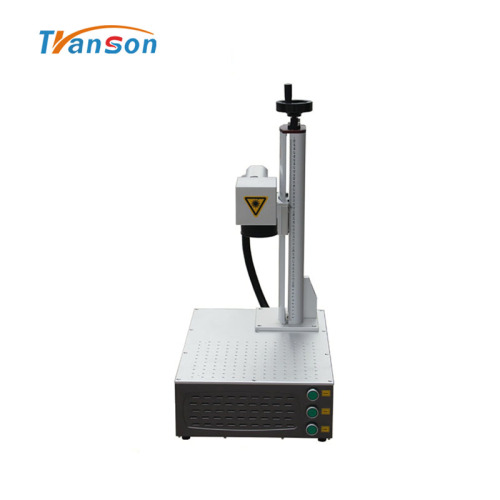 fiber laser marking machine with conveyor