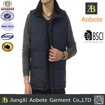 2015 New Fashion Winter Jacket Without Sleeves For Men