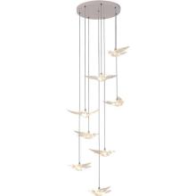 INSHINE Bird Image Bright Pendant Light