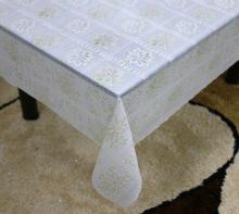 Printed pvc lace tablecloth by roll color