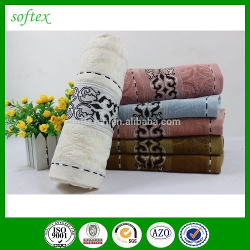 jacquard bamboo and cotton bath towel beach towel