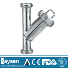 3A hygienic threaded Y-type filter/strainer