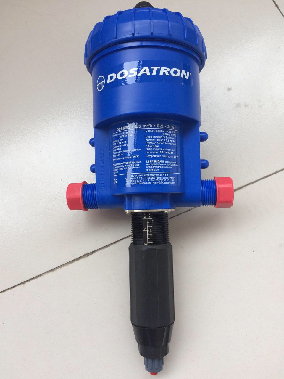 D25RE2 Dosatron Doser Water Powered pump