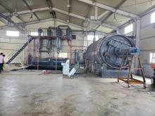 Waste tyre to fuel pyrolysis plant