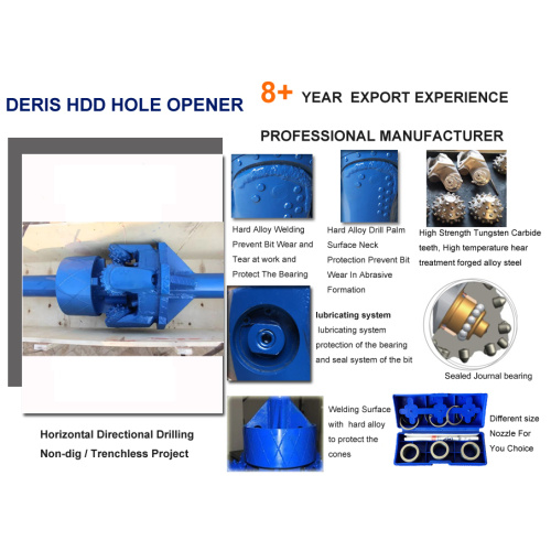 IADC 517 soft rock non-digging hole opener