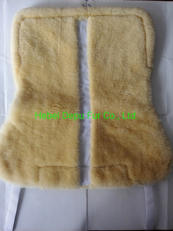 Pink Sheepskin Fur for Saddle Pad Real Fur