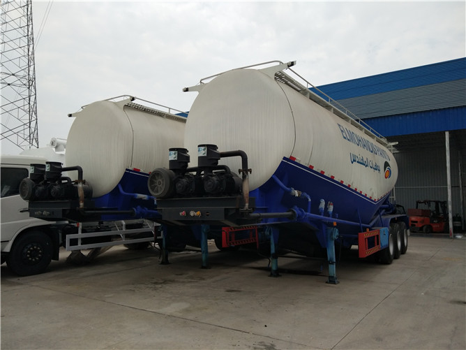 10000 galon tri-axle pnumatic bushe bulk trailers