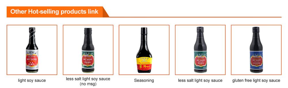 625 ml glass bottle kosher light soy sauce from Deslyfoods for supermarket with factory price