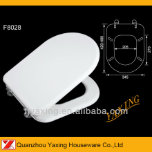 Yaxing F8028 rectangular D shape family toilet seat