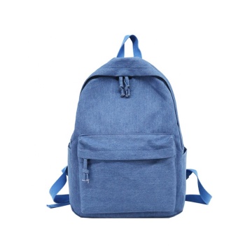 Leisure Active Canvas Travel Vintage Casual Denim Backpack