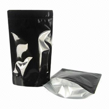 Stand-up Aluminum Food Packaging Bags with Attractive Printing, Customized Designs Welcomed