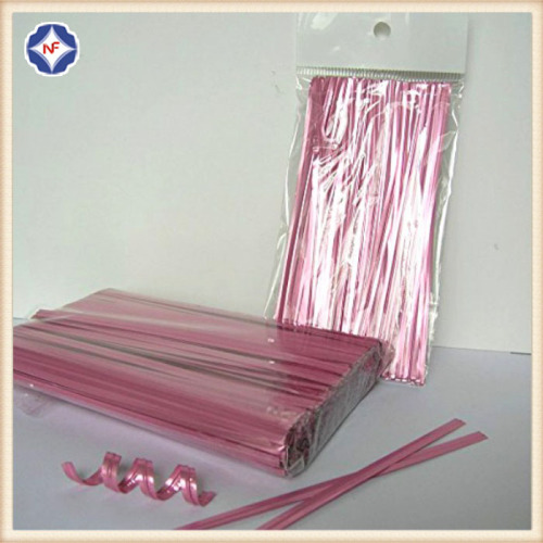 4 &#39;&#39; Metallic Twist Tie สำหรับกระเป๋าขนมปัง