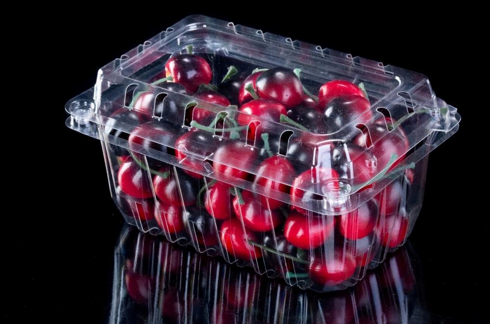 Strawberry Punnet Fruit Container Plástico para Wegmans