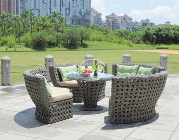 wholesale high quality rattan furniture/ rattan sofa set