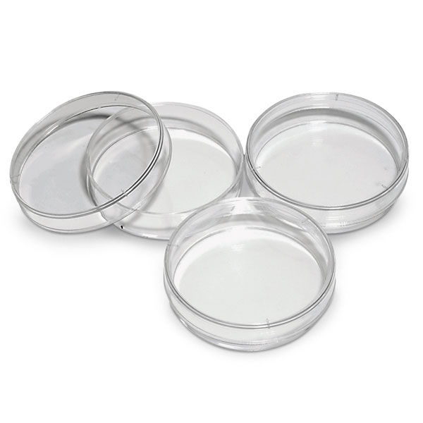 Plástico de laboratorio plato de petri plato de cultivo de platos estériles