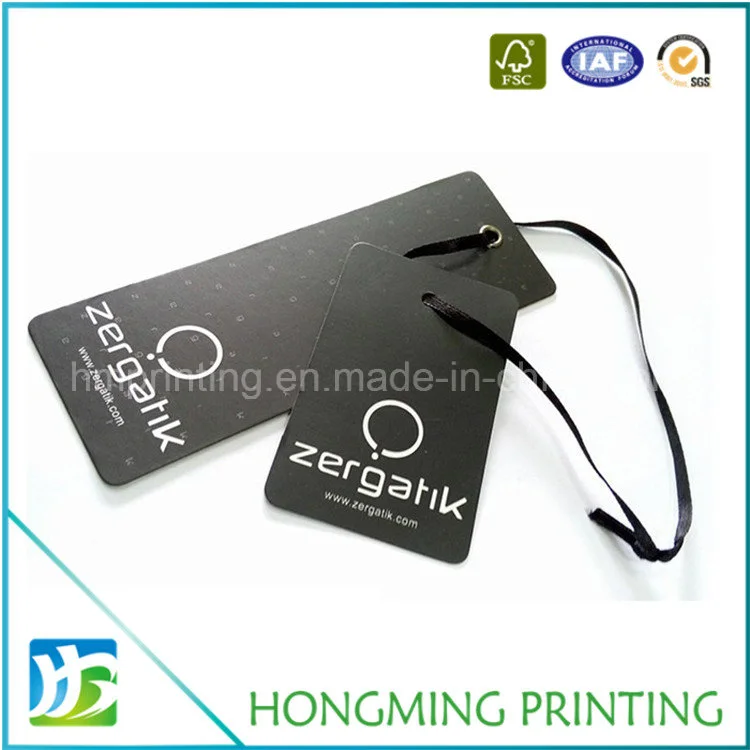 Custom Printing Clothing Paper Hang Tag