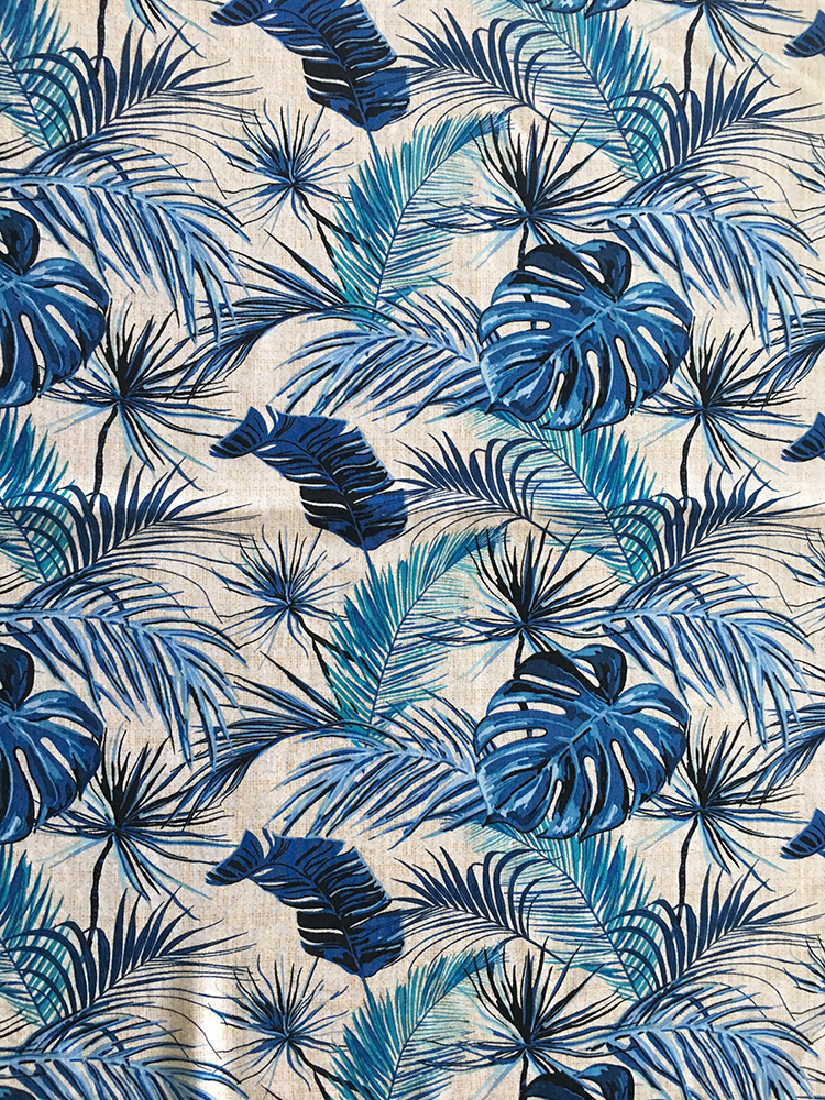 Tissu d&#39;impression légère Tropical Rayon Poplin 45S