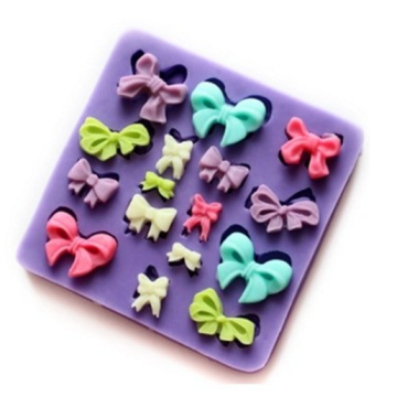 Yiwu Cake Decorating Supplies Silicone Molds Bowknots Design Cake Decoration