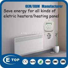 German power outlet programmable thermostat socket for infrared heating panel
