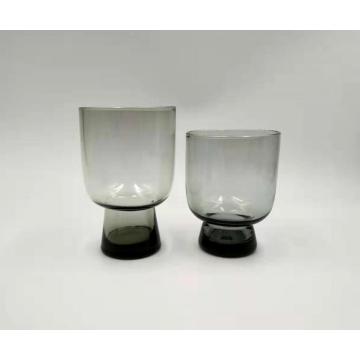 grey color glass pitcher small wine glass cup