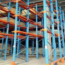 Massive plate-type drive-in multi-layers carpet display rack