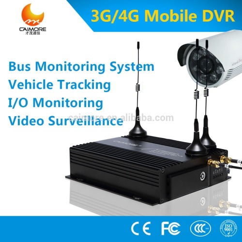 M2M 4CH Full HD 4G Wireless MDVR with Wifi for car monitoring Caimore CM530-61F