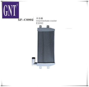 excavator E320D intercooler cooler