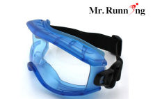 Unisex Eye Protection Goggles , Uv Protection Blue Frame Goggles