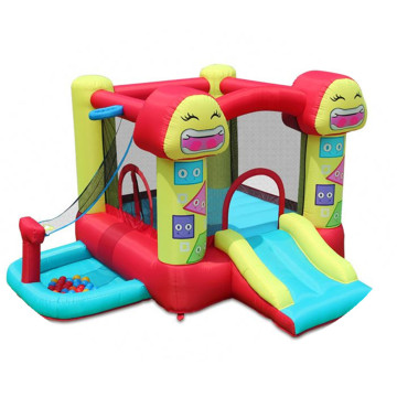 EN14960 giant inflatable castle combo