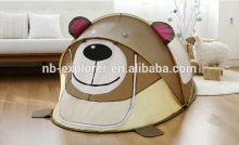 Cartoon children playing tent / kids house playing tent