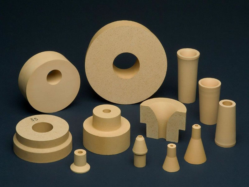 yttria stabilized zirconium oxide ZrO2 refractory parts