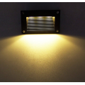 Step lighting recessed waterproof exterior corner light