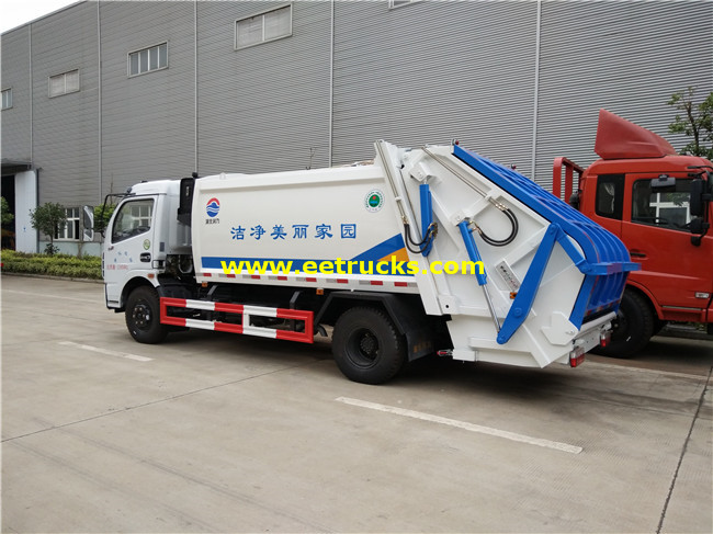 5 Ton Garbage Compactor Trucks