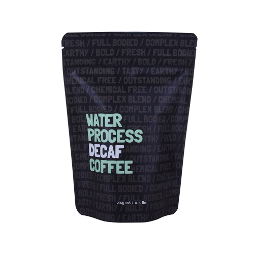 Resealable Plastic Aluminum Foil Stand Up Coffee Bag