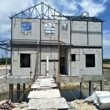 Quick assembled light steel prefabricated House villa