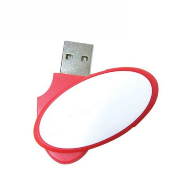 Hete aangepaste plastic draaibare USB-flashdrive