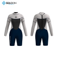 BEASKKE Custom Summer Long Sleeve Springsuit Dive Wetsuit