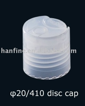 20 disc cap,plastic press cap,screw cap