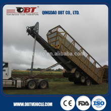 45ton machenical suspension superLift sugarcane skeleton trailer