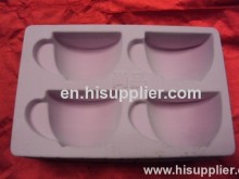 Pink Vacuum Forming Flocking Cups For Coffe And Tea?