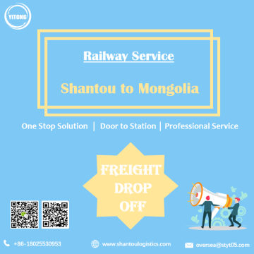 Spedizione ferroviaria da Shantou alla Mongolia